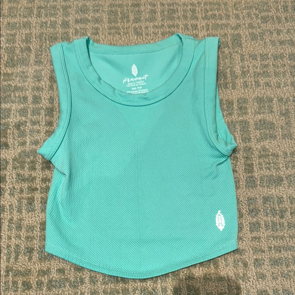 Free people green tank